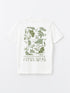 LC Waikiki Crew Neck Short Sleeve Printed Combed Cotton Men's T-shirt